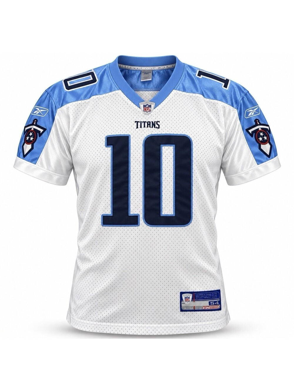 Reebok Tennessee Titans Vince Young #10 Jersey Men’s 54 NFL On Field NWOT